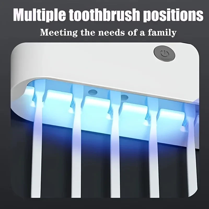 UV Toothbrush Sterilizer Dispenser